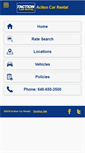 Mobile Screenshot of mobile.actioncarrental.com